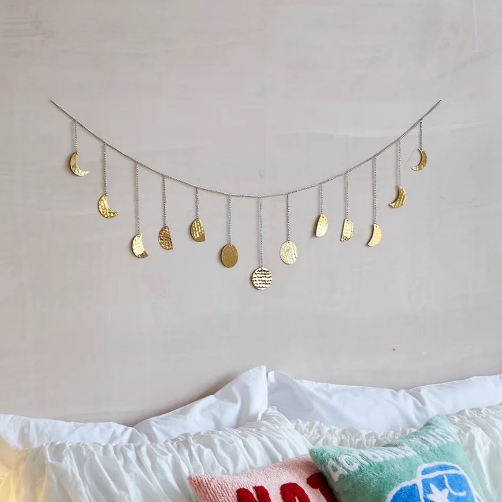 Urban Outfitters Gold Moon Banner (With Original Box)
